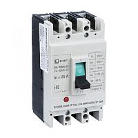 Автоматический выключательВА-99М 63/25А 3P 15кА EKF Basic | код. mccb99-63-25mI | EKF 